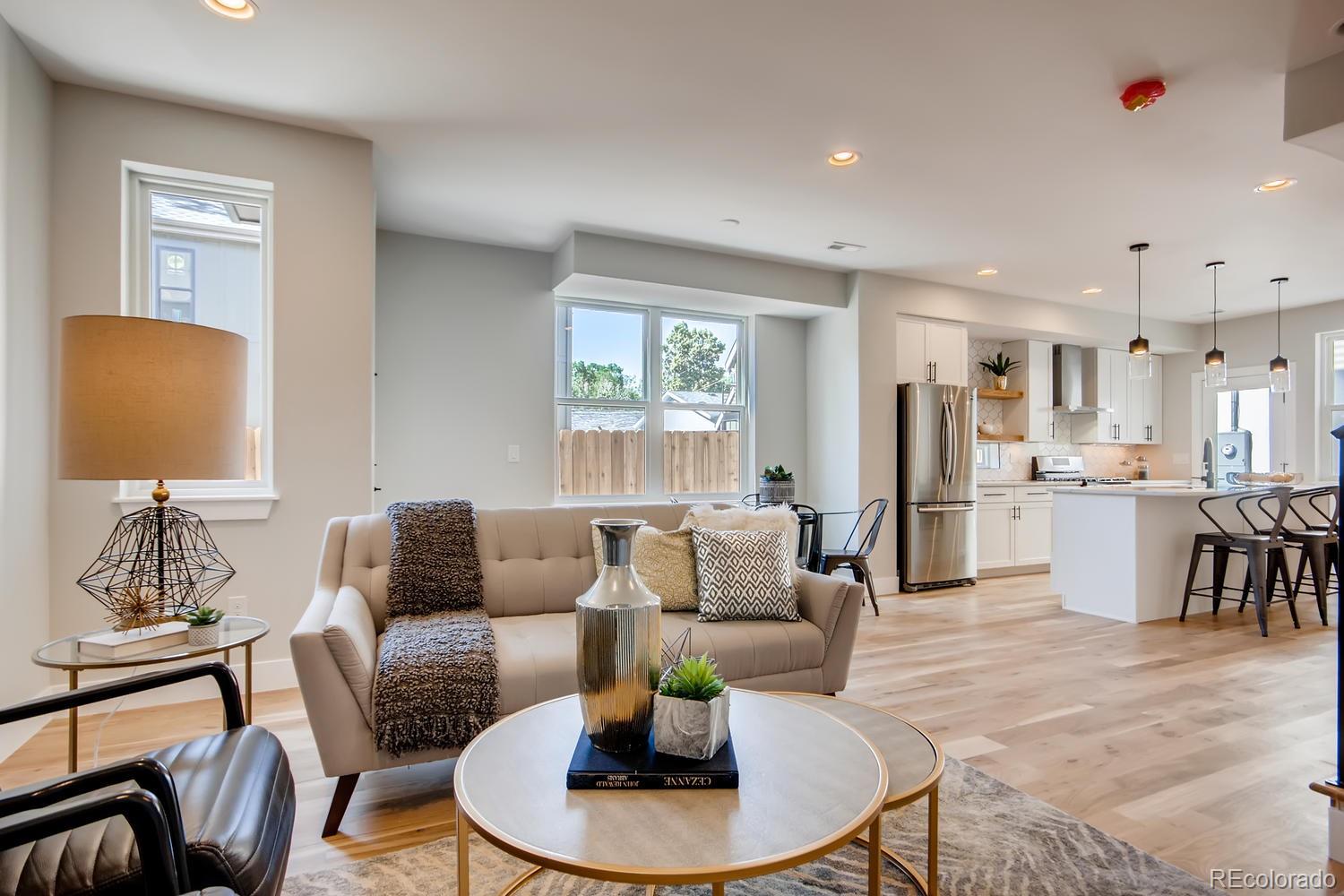 1385 Raleigh Living to Kitchen
